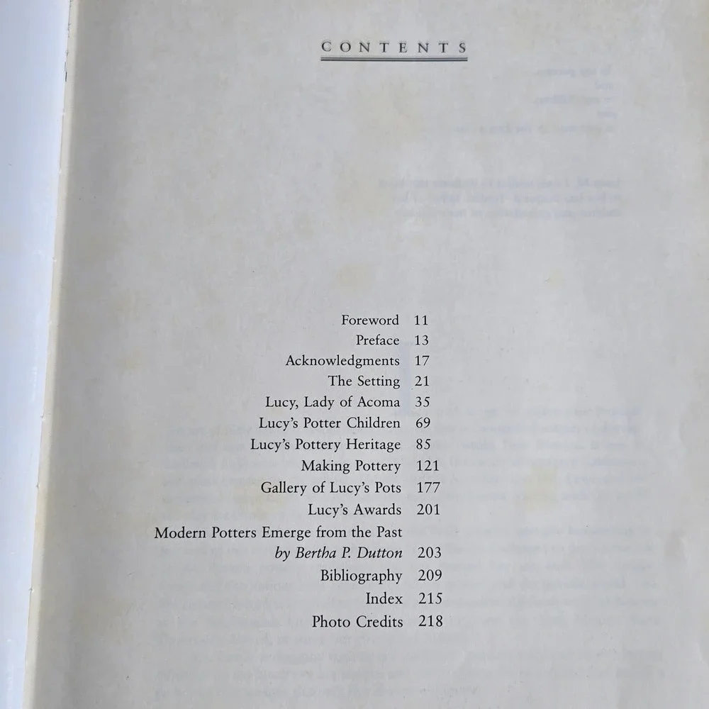 Lucy M Lewis American Indian Potter Susan Peterson Hardcover 1984 First Edition